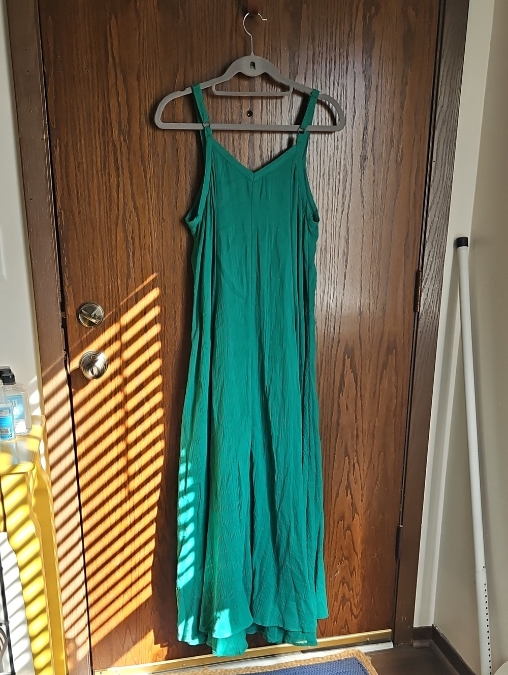 Torrid Green Linen Trapeze Dress - Lightweight Flowy Dress